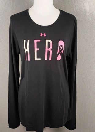 Under Armour / Tshirt Manches Longues Femme / Taille L / Noir / HERO / Fitness Running Sport, brand: Under Armour, condizioni: Ottime, taglia: L / IT 44 / EU 40, €13.00, €14.35 include la Protezione acquisti Pro