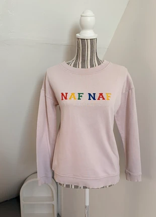 Sweat NAF NAF rose pâle – Taille XS/S, merk: Naf Naf, staat: Heel goed, maat: XS / 34 / 6, € 10,00, € 11,20 inclusief Kopersbescherming