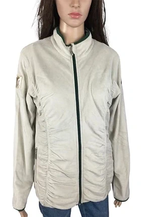 Veste polaire équitation crème et verte femme - Tattini - Taille L, merk: Tattini, staat: Heel goed, maat: L / 40 / 12, € 12,00, € 13,30 inclusief Kopersbescherming Pro