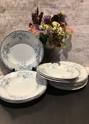 Ensemble d’assiettes Boulenger Choisy le roi terre de fer modèle Villard, marque: boulenger Choisy le roi, état: Satisfaisant, 70,00 €, 74,20 € Protection acheteurs (Pro) incluse