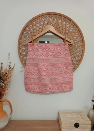 Sense Made in Italy Mini Skirt – Tribal Pink Style, brand: Sense, condizioni: Nuovo senza cartellino, taglia: S / IT 40 / EU 36, €12.00, €13.30 include la Protezione acquisti