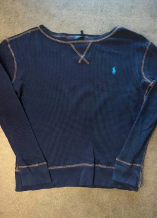 Pull bleu col rond | Ralph Lauren ( Taille XS), brand: Ralph Lauren, condition: Very good, size: XS / 34 / 6, €30.00, €32.20 includes Buyer Protection