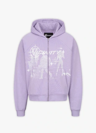 Felpa vicinity lilla, merk: Vicinity, staat: Heel goed, maat: M, € 34,99, € 37,44 inclusief Kopersbescherming