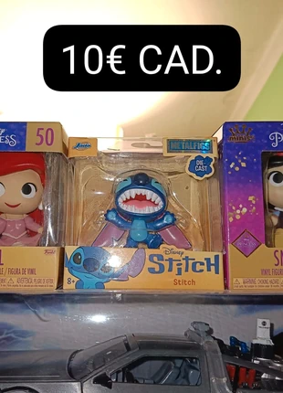 3 funko pop Disney Ariel/Stitch/biancaneve, marca: Funko Pop, estado: Novo com etiquetas, tamanho: 6 anos / 116 cm, €10.00, €11.20 inclui Proteção do Comprador