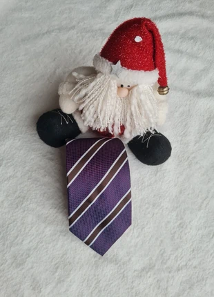 Cravate violette à rayures 🌺 Mac-Ty cravate à rayures, merk: Mac-Ty, staat: Heel goed, € 7,99, € 9,09 inclusief Kopersbescherming