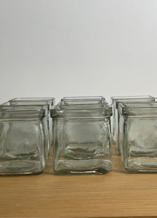 Lot de 9 petites pots, verriers carrés en verre Bouchara, marke: Bouchara, zustand: Neu, 12,00 €, 13,30 € inklusive Vinted-Käuferschutz