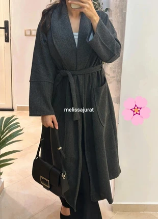 Manteau gris chiné laine femme, marque: Boutique Parisienne, état: Très bon état, taille: L / 40 / 12, 38,00 €, 40,60 € Protection acheteurs incluse