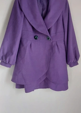 Savida purple waterfall coat – Size 10/38, brand: Savida, condition: Very good, size: M / 38 / 10, €12.99, €14.34 includes Buyer Protection