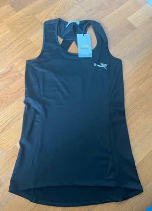 Canotta top nera maglia da padel firmata mi amor, marke: padel mi amor, zustand: Neu, mit Etikett, größe: S / 36 / 8, 13,90 €, 15,30 € inklusive Vinted-Käuferschutz