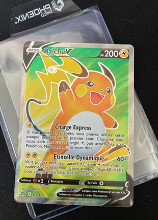 Raichu V (158/172), marca: Pokémon, estado: Muito bom, €6.00, €7.00 inclui Proteção do Comprador