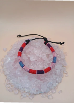 Bracelet tissé, estado: Muito bom, €3.45, €4.32 inclui Proteção do Comprador Pro