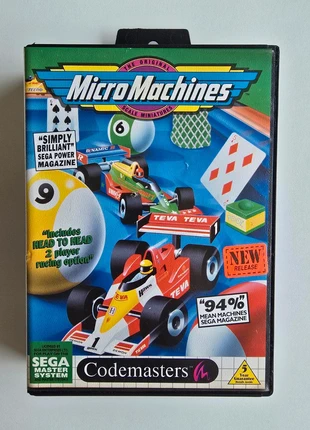 Micro Machines 🇪🇺 Sega Master System, condition: Very good, €100.00, €105.70 includes Buyer Protection