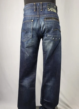 Jean G-Star Raw denim homme W30 L34 Attacc Straight bleu vintage 2000s délavé logo zip arrière rare, marke: G-Star, zustand: Sehr gut, größe: L, 49,00 €, 52,15 € beinhaltet Vinted-Käuferschutz Pro
