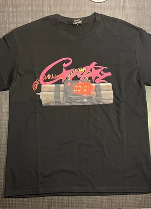 T-shirt corteiz No Time 4 Luc taille M noir/rose, marque: Corteiz, état: Neuf avec étiquette, taille: M, 23,00 €, 24,85 € Protection acheteurs incluse