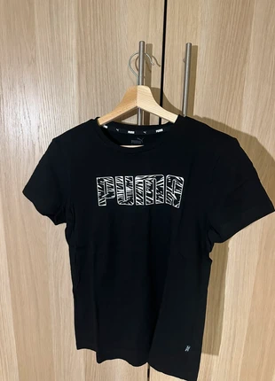 maglietta puma nera, marque: Puma, état: Neuf sans étiquette, taille: M / 38 / 10, 5,00 €, 5,95 € Protection acheteurs incluse