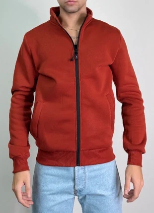 Felpa felpata invernale uomo, rosso ruggine, tg XL, sku409. Nuovo con cartellino., marque: felpa felpata invernale, état: Neuf avec étiquette, taille: XL, 12,48 €, 13,80 € Protection acheteurs incluse