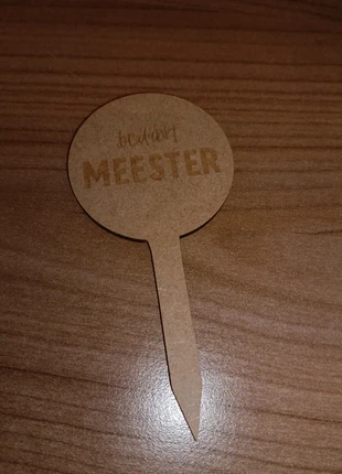 Planten steker bedankt meester, marca: NO LABEL, estado: Novo sem etiquetas, €9.95, €11.15 inclui Proteção do Comprador Pro