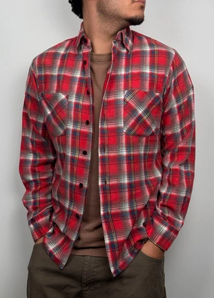 Chemise Dickies à carreaux rouge à manches longues S, merk: Dickies, staat: Heel goed, maat: S, € 19,99, € 21,69 inclusief Kopersbescherming Pro