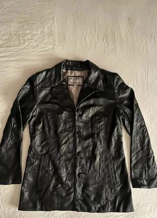 Veste Wilsons Leather cuir Femme noir Taille M, marca: Wilsons Leather, estado: Muito bom, tamanho: M / 38 / 10, €30.00, €32.20 inclui Proteção do Comprador