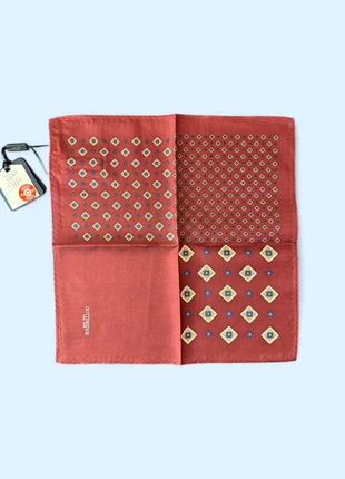 Pochette da taschino uomo in seta – quadrettata retrò, brand: Gutteridge, condizioni: Nuovo con cartellino, €7.00, €8.05 include la Protezione acquisti