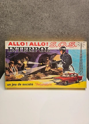 Allo Allo SOS Interpol – Jeu vintage, brand: volumetrix, condition: Satisfactory, €5.00, €5.95 includes Buyer Protection
