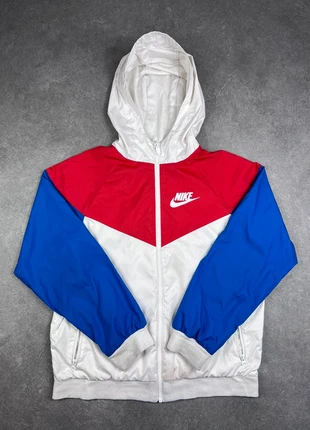 Veste Kway Imperméable Nike Coupe Vent Enfant | Taille L | Blanc Rouge Bleu, marke: Nike, zustand: Gut, größe: L, 6,00 €, 7,00 € inklusive Vinted-Käuferschutz