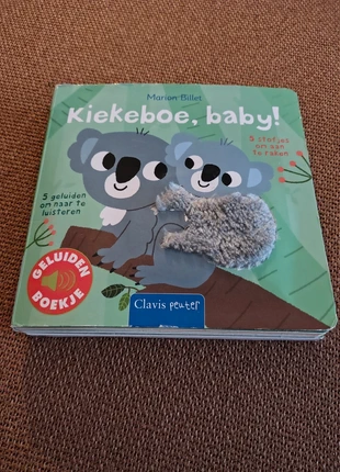 Geluidenboekje 'Kiekeboe, baby!', état: Très bon état, 3,00 €, 3,85 € Protection acheteurs incluse