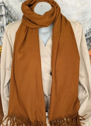 Grande écharpe douce et chaude 74*180cm marron caramel, marque: écharpe neuve, état: Très bon état, 10,00 €, 11,20 € Protection acheteurs incluse