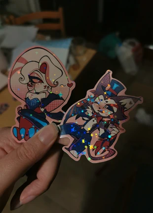 Stickers Huskerdust holo, brand: Art, condizioni: Nuovo senza cartellino, €6.00, €7.00 include la Protezione acquisti