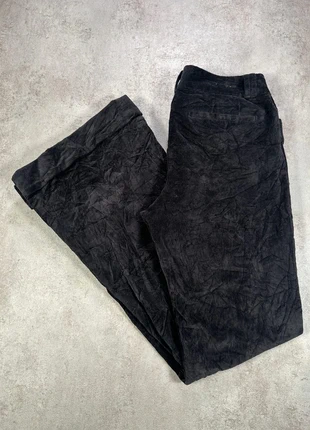 Pantalon Vintage En Velours Côtelé / Corduroy Banana Republic noir ample taille 6, brand: Vintage Dressing, condition: Very good, size: M / 38 / 10, €15.00, €16.45 includes Buyer Protection Pro