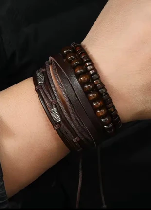 Lot 4 bracelets Vintage Multi-couches, marca: Vintage Love, estado: Novo sem etiquetas, €16.50, €18.03 inclui Proteção do Comprador