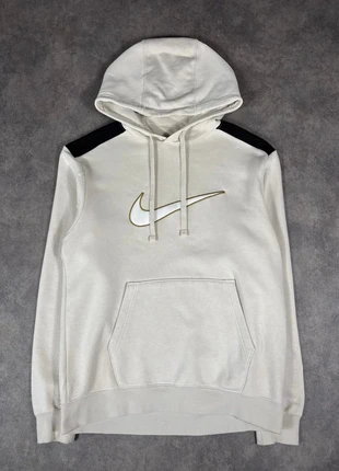 Sweat à capuche Nike Beige Vintage | Logo Brodé | Taille S, marca: Nike, estado: Muito bom, tamanho: S, €23.90, €25.80 inclui Proteção do Comprador