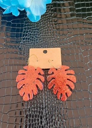 Preciosos Pendientes Hojas Monsteras, marque: Local, état: Très bon état, 12,00 €, 13,30 € Protection acheteurs incluse