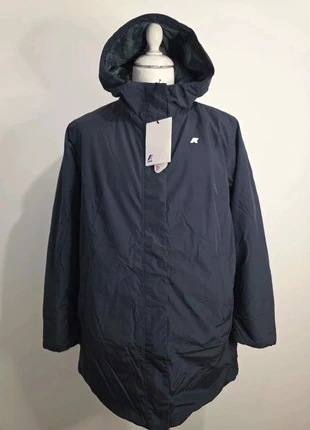 Manteau long parka fourré polaire K-way Sophie soft touch marmotta bleu foncé taille XXL Neuf 🔥, merk: K-Way, staat: Nieuw met prijskaartje, maat: XXL / 44 / 16, € 259,00, € 272,65 inclusief Kopersbescherming Pro