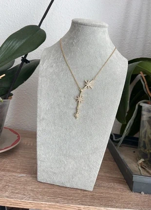 Collier tendance doré en acier inoxydable avec strass, brand: Tendance, condition: Very good, €9.00, €10.15 includes Buyer Protection Pro