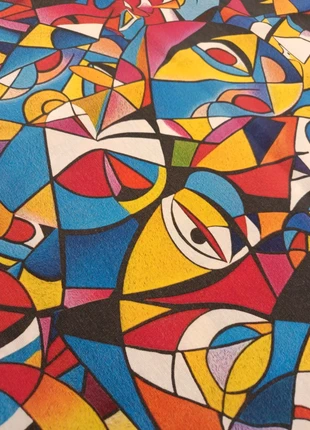 Retal loneta cubismo, marque: Tela, état: Neuf avec étiquette, 3,00 €, 3,85 € Protection acheteurs incluse