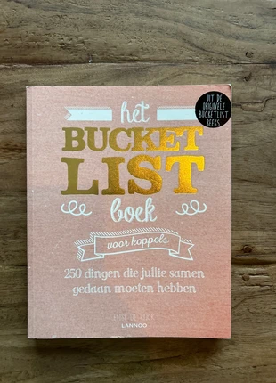 Het bucket list boek voor koppels, staat: Nieuw zonder prijskaartje, € 5,00, € 5,95 inclusief Kopersbescherming