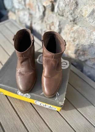 Bottines camel à talons Câble, marca: Cable, estado: Satisfactorio, tamaño: 40, 10,00 €, 11,20 € Protección al comprador incluida