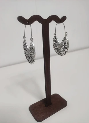 TMCH Pendientes aro calado plata envejecida, brand: TMCH, condizioni: Nuovo con cartellino, €4.00, €4.90 include la Protezione acquisti