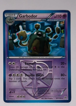 Pokémon Card: Garbodor #67/135 (Pokemon Plasma Storm), brand: Pokémon, condition: New with tags, £0.78, £1.52 includes Buyer Protection