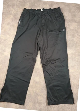 Jogging large noir champion duofold warm contrôle avec ouverture à la jambe logo brodé taille XL, merk: Champion, staat: Heel goed, maat: XL, € 12,90, € 14,25 inclusief Kopersbescherming