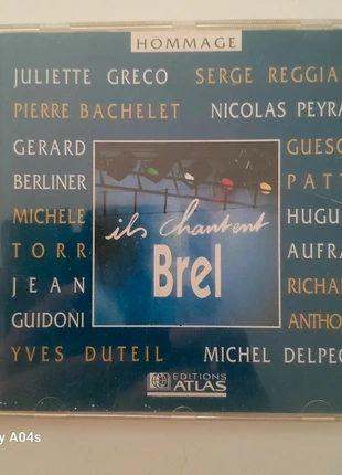 CD ils chantent Brel (hommage), état: Très bon état, 3,00 €, 3,85 € Protection acheteurs incluse