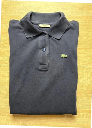 Haut manche longue Lacoste couleur bleu foncé / Taille 38 - Femme, marca: Lacoste, estado: Muito bom, tamanho: M / 38 / 10, €15.00, €16.45 inclui Proteção do Comprador