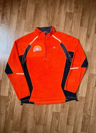 New Balance Vintage Sweat Polaire 1/4 Zip Technique Homme Taille M Orange et Noir, marque: New Balance, état: Très bon état, taille: M, 18,00 €, 19,60 € Protection acheteurs incluse