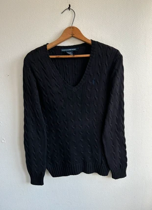 Pull Torsadé Ralph Lauren Bleu Marine 📏 M, marque: Ralph Lauren, état: Très bon état, taille: M / 38 / 10, 39,00 €, 41,65 € Protection acheteurs (Pro) incluse