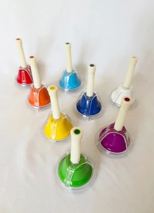 🔔 Cloches musicales colorées – Jeu d’éveil musical Montessori 🔔, marca: Montessori, estado: Muy bueno, 50,99 €, 54,24 € Protección al comprador Pro incluida