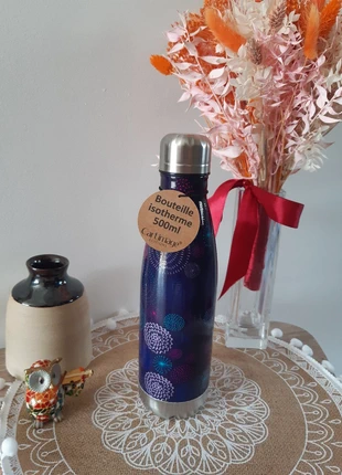 Gourde isotherme femme violet, marque: cart'image, état: Neuf avec étiquette, 10,00 €, 11,20 € Protection acheteurs (Pro) incluse