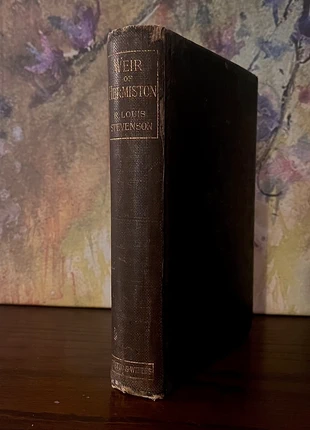 1896 Weir of Hermiston R.L Stevenson Antiquarian Book, condition: Very good, £9.00, £10.15 includes Buyer Protection Pro