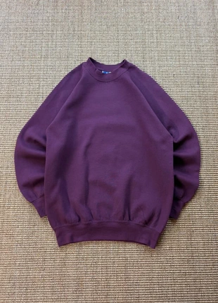 Pull crewneck bordeaux uni vintage Russell Athletic USA 2000s XS mixte #0314, brand: Russell Athletic, condizioni: Ottime, taglia: XS, €29.10, €31.26 include la Protezione acquisti Pro