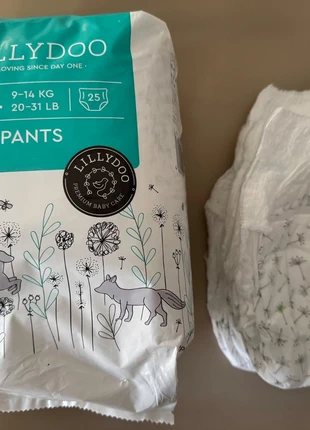 Pañales braguita Lilydoo talla 4, marque: LILLYDOO, état: Neuf avec étiquette, taille: 9–20 kg, 6,00 €, 7,00 € Protection acheteurs incluse